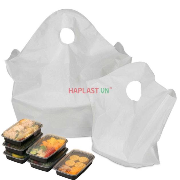 Carry Out Wave Top Plastic Shopping