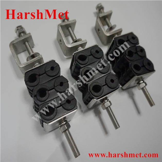 Clamps &Hangers for Fiber and Power Cables 