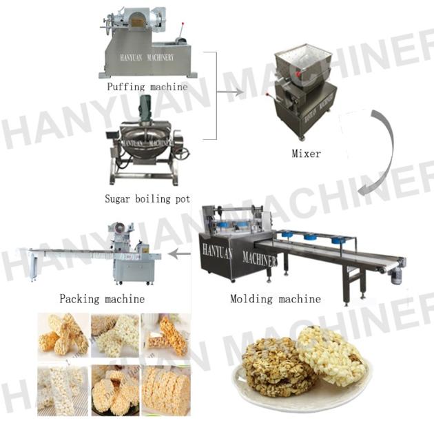 factory rice candy molding making machine