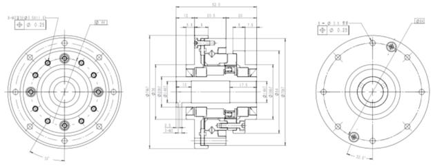 HMHG-Ⅱ Simple Unit (Flat) Series Harmonic Gearing