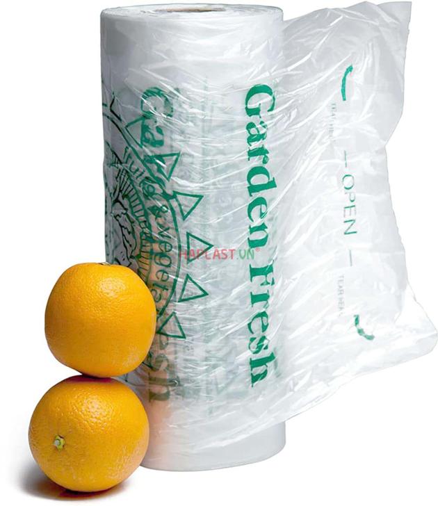 FOOD GRADE FLAT BAGS ON ROLL