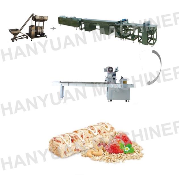factory cereal  bar production processing line