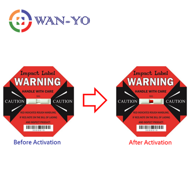 Shock Indicator To Prevent Goods Damage