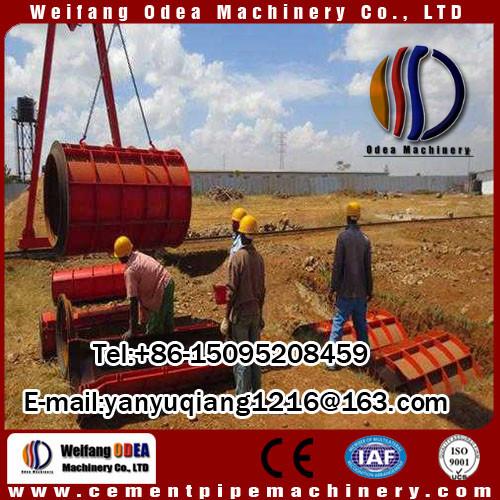 RCC pipe machine