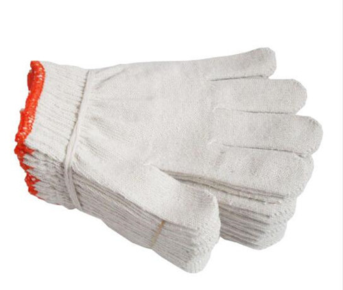 high quality cheap 10G  cotton string safety hand gloves for Hand
