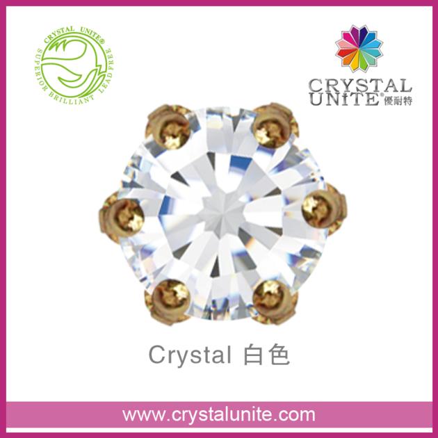 Crystal Unite Sew on stone in setting