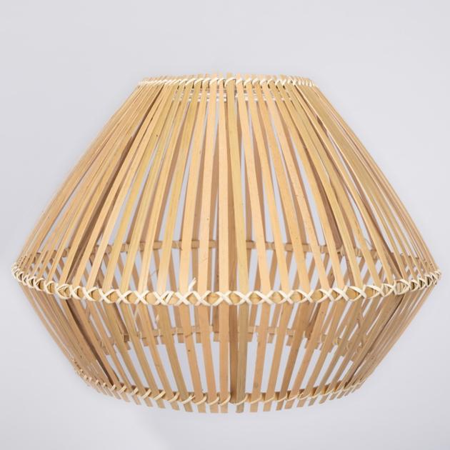 Elegant Bamboo Woven Lampshade Unique Modern