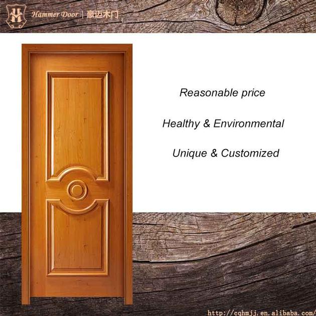 MDF Fiber Double Doors Main Entrance