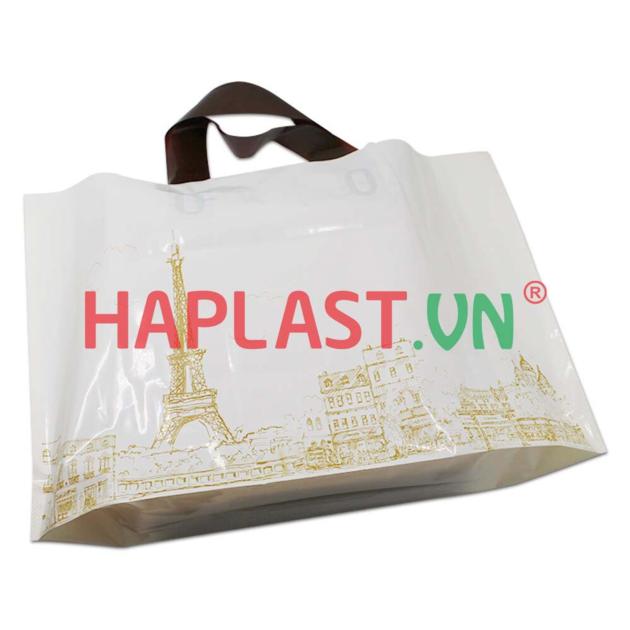 Soft Loop Handle Plastic Bag With