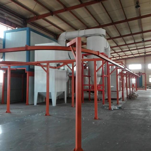 Powder Coating Line With Dip Amp