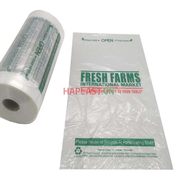 FOOD GRADE FLAT BAGS ON ROLL