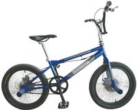 HH-BX2002 20' blue rotor bmx bike with disc brake 