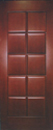 Wooden door