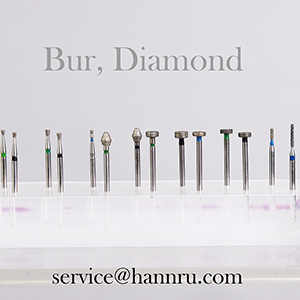 HannRu-Dental Burs, Diamond burs, Sintered burs, FG, RA, HP