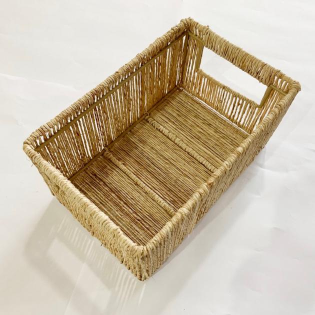 Rectangular Jute Storage Tray Manufactured in Vietnam HP - T023