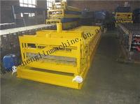 Haide 1100 glazed tile roll forming machine