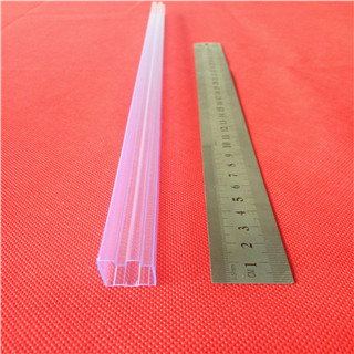 White Plastic Packing Tube With End