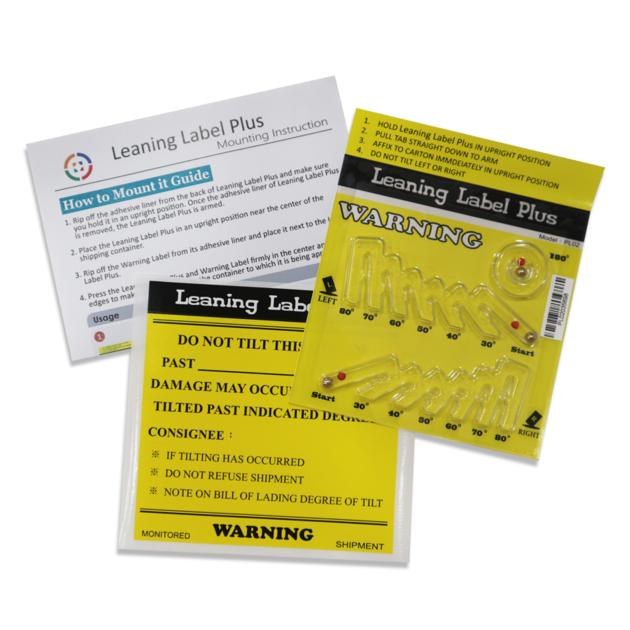 Leaning Label Plus For Shipping Monitor