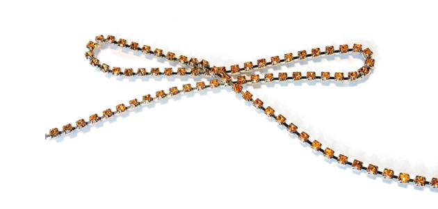 Crystal Unite Rhinestone Cup Chain
