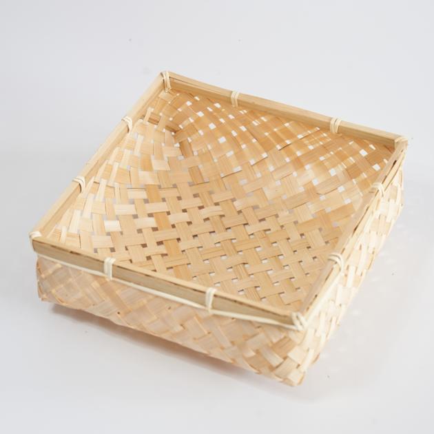 Oval Bamboo Rattan Woven Fruit Storage
