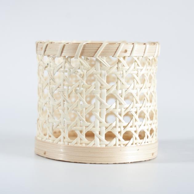 Natural Rattan Bamboo Woven Pen Holder