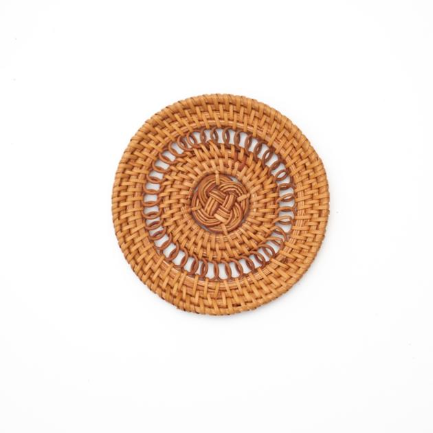Round Rattan Woven Coaster Made in Vietnam HP - P006