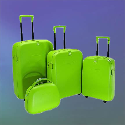 PP luggage, suitcase, trolley case, beauty case and brief case