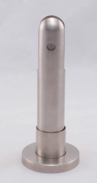 Toilet cubicle hardware support leg