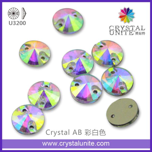 Crystal Unite Sew On Stone