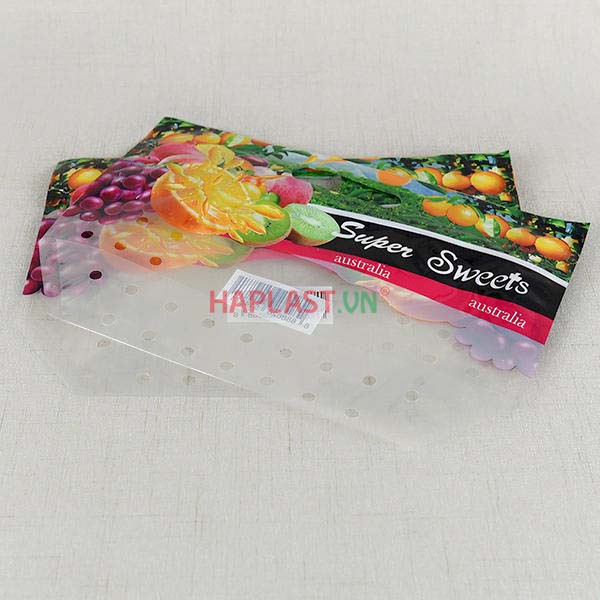 Fruit Packaging Bag With Ziplock Amp