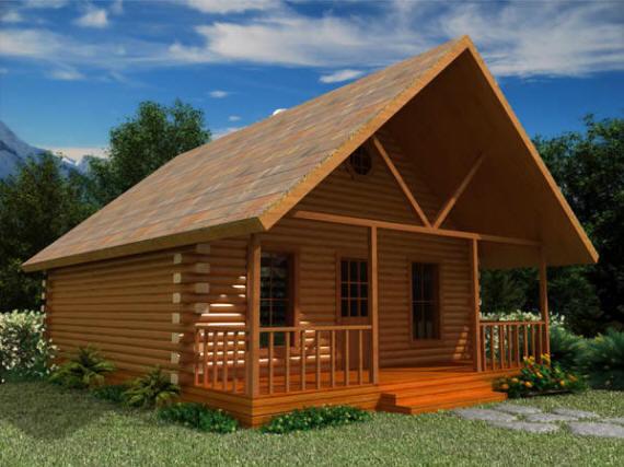 Easy Assembly Wooden House