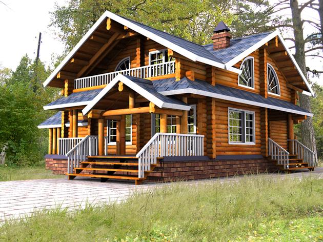 Easy Assembly Wooden House