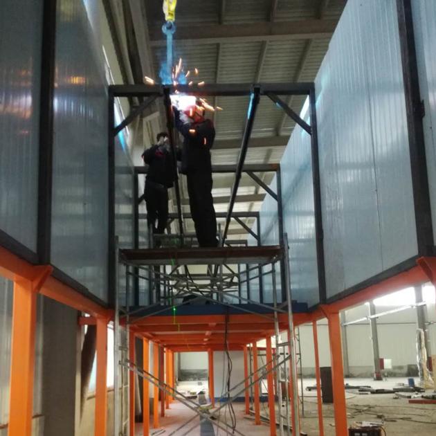 Powder Coating Line with Dip & Spray Pre-Treatment Plant/System