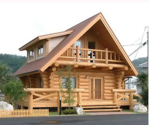 wooden prefab house