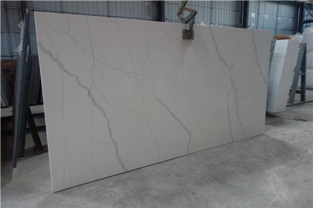 Calacatta White Quartz Stone Slabs