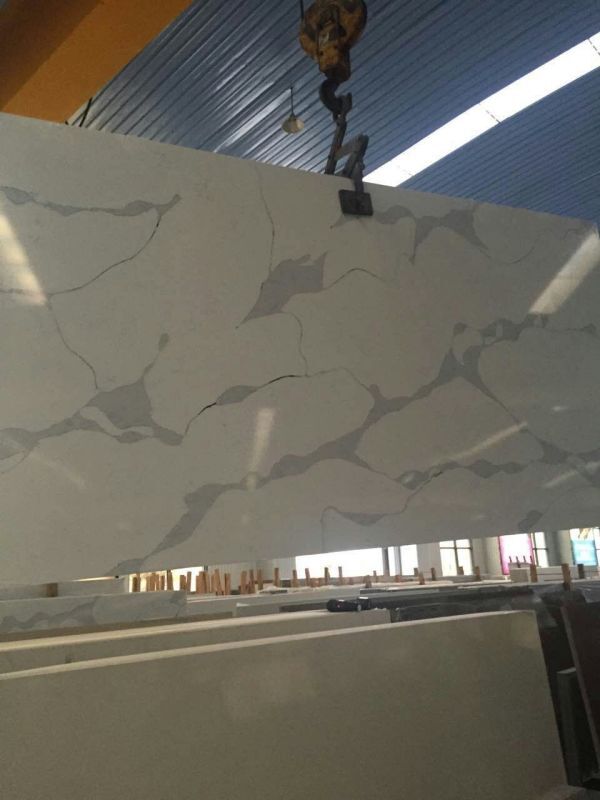 Calacatta White Quartz Stone Slabs