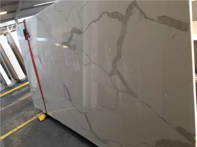 Calacatta White Quartz Stone Slabs