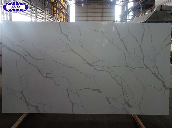 Calacatta White Quartz Stone Slabs