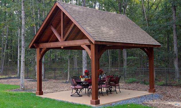 Wooden Garden Gazebo