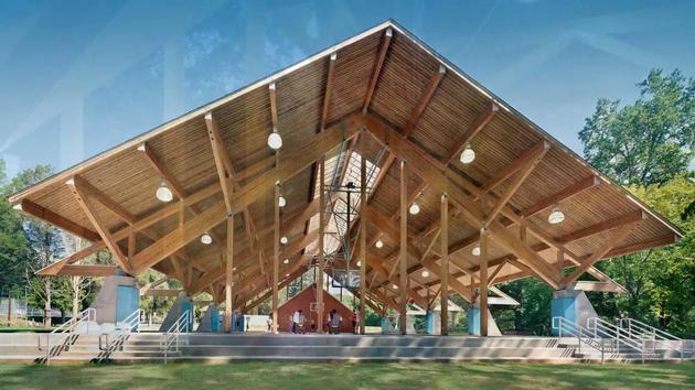 Square Wooden Gazebo