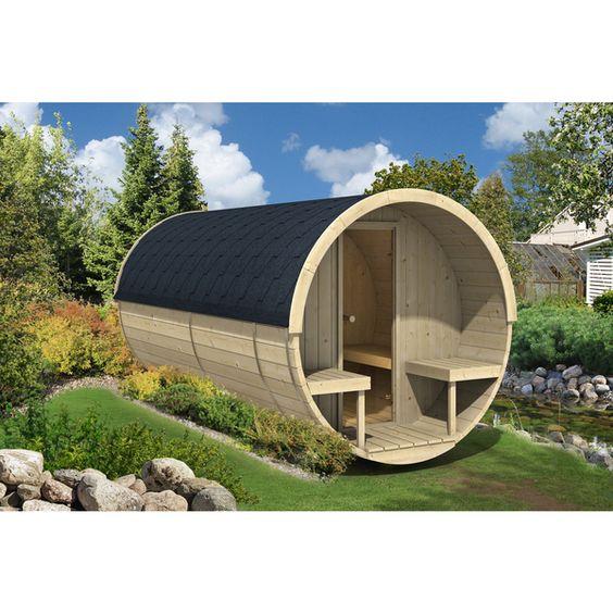 Traditional Home Sauna Room