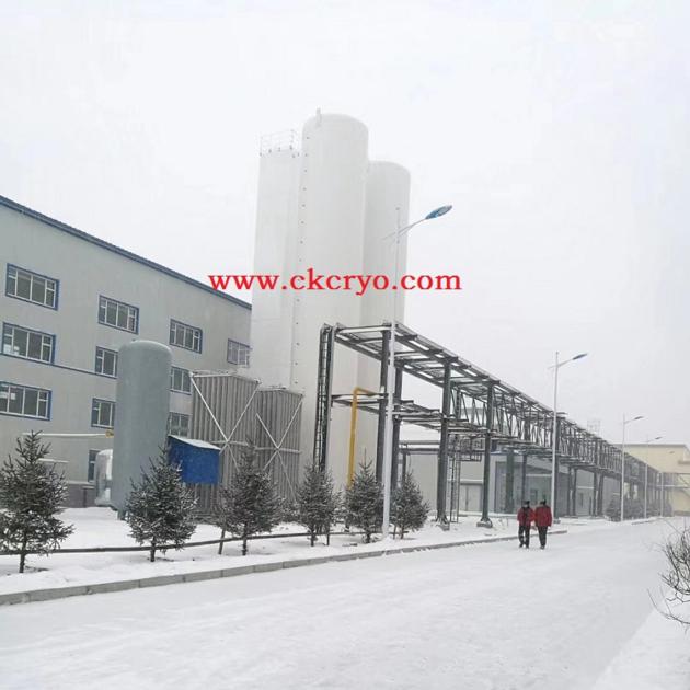 Cryogenic air separation plants