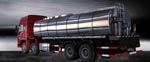 Asphalt transporation tank