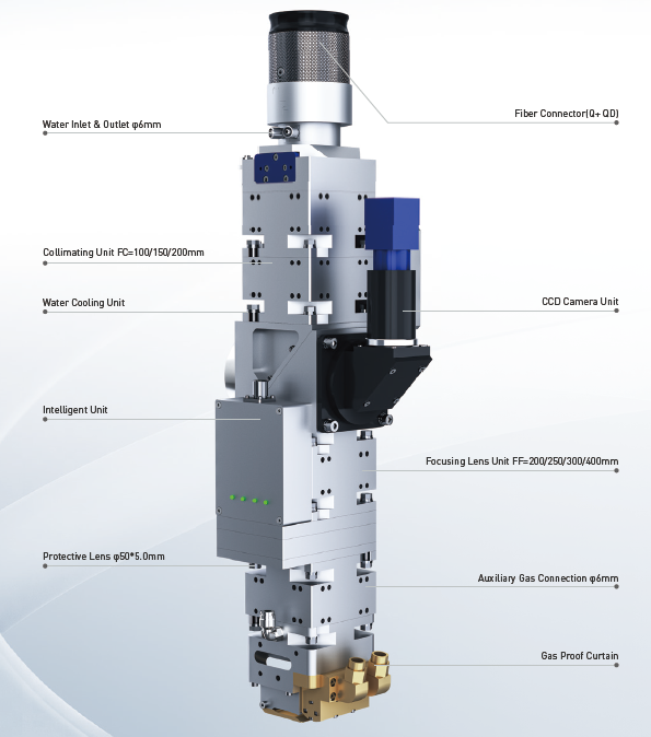 Fiber Laser Welding Head for metal welding machine