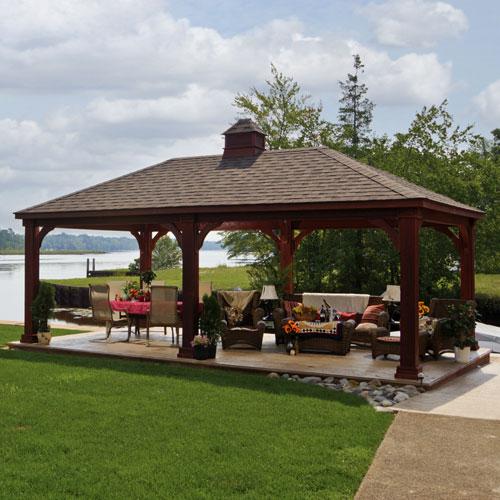 Outdoor Wooden Gazebo Designs