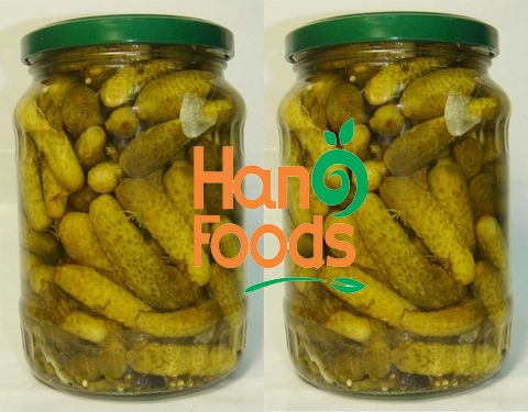 Canned Cucumber Gherkins Pickles