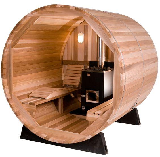 Traditional Home Sauna Room