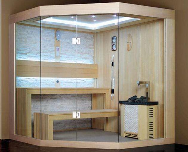 Outdoor Traditional Sauna Steam Room