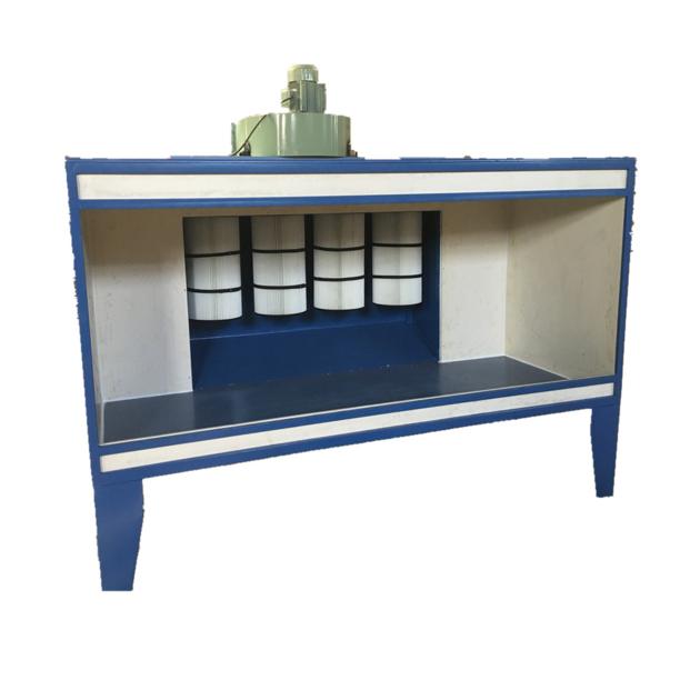 Manual Powder Coating Equipment With Conveyor