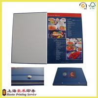 Hardcover High Quality Menu Design and Printing